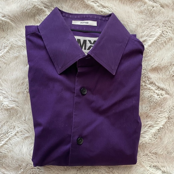 Express Long Sleeve Button Down Mens Shirt - Picture 1 of 4